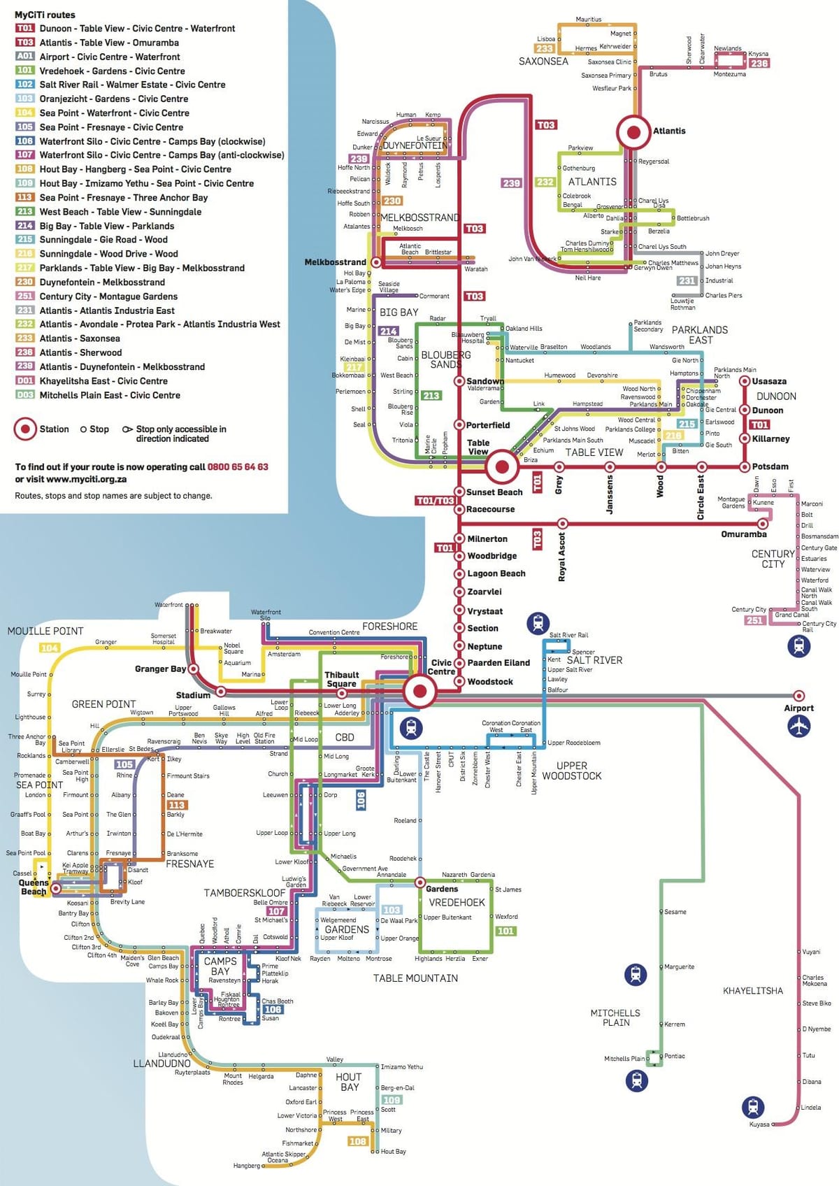 नक्शे के myciti