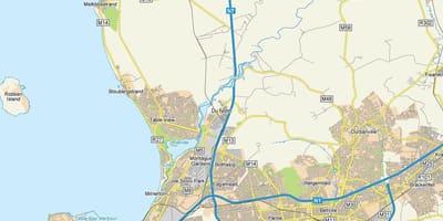 नक्शे के dunoon केप टाउन