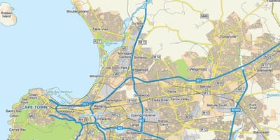 नक्शे के edgemead केप टाउन